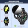 Suoman 55 Pack for Samsung Galaxy Watch 78 Ultra 47mm 20242025 Case AntiPeeping 9H Tempered Glass Privacy Screen Protector AllRound PC Matte Protective Cover Bumper