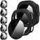 Suoman 55 Pack for Samsung Galaxy Watch 78 Ultra 47mm 20242025 Case AntiPeeping 9H Tempered Glass Privacy Screen Protector AllRound PC Matte Protective Cover Bumper