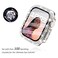 Surace 40mm Case Compatible with Apple Watch Case with Screen Protector Bling Diamond Overall Protective Case Compatible with Apple Watch Series 654 SE 40mm Clear