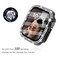 Surace 41mm Case Compatible with Apple Watch Series 9 Series 8 Series 7 Case with Screen Protector Bling Diamond Overall Protective Case Compatible with Apple Watch Series 7 8 9 41mm Black