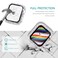 Surace Compatible with Apple Watch Case 44mm 300 Diamonds with Screen Protector for Apple Watch Series 654321 Bling Case Tempered Glass Protective Cover for 38mm 40mm 42mm 44mm Clear