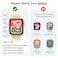 Tensea 3PCS for Apple Watch Screen Protector Case 44mm SE 3SE 2rd GenerationSESeries 654 Accessories iWatch Protective Face Cover for Women Men Bumper Tempered Glass for iPhone Watch 44 mm