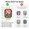 Tensea 3PCS for Apple Watch Screen Protector Case 44mm SE 3SE 2rd GenerationSESeries 654 Accessories iWatch Protective Face Cover for Women Men Bumper Tempered Glass for iPhone Watch 44 mm
