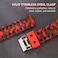Rihahisy 16mm GShock replacement watch bands for Casio GShock GLS8900GW8900GA110GA100CGA120GD110GLS100 Camouflage Red