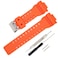 Rihahisy 16mm GShock replacement watch bands for Casio GShock GLS8900GW8900GA110GA100CGA120GD110GLS100 Orange