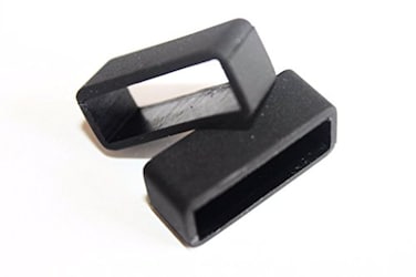 Watch Aficionado 23mm Direct Rubber Replacement Keepers Loops For Luminox NAVY SEAL EVO Colormark 3050 3950 8800
