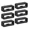 Sliverdew 6 Pcs Watch Band Loops Silicone Watch Strap Holder Loop Watch Strap Loops Watch Strap Keeper Silicone Replacement Watch Band Loop for Smart Sport Watches Rubber Replacement Watch Band Strap