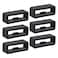 Sliverdew 6 Pcs Watch Band Loops Silicone Watch Strap Holder Loop Watch Strap Loops Watch Strap Keeper Silicone Replacement Watch Band Loop for Smart Sport Watches Rubber Replacement Watch Band Strap