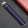 NIBD 60s French Troops Parachute Special Elastic Nylon Watch Band Mans Universal HookandLoop Nylon Strap 202122mm22mm DarkBlue White