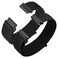 ANNEFIT Nylon Sport Loop Watch Bands 22mm 2 Packs Quick Release Adjustable Strap for Men Women Black and Reflective Black
