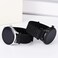 ANNEFIT Nylon Sport Loop Watch Bands 22mm 2 Packs Quick Release Adjustable Strap for Men Women Black and Reflective Black