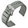ANNEFIT Quick Release Watch Bands 20mm Military Nylon Watch Strap for Men Heavy Duty Stainless Steel Brushed Silver Buckle Grey