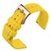 ANNEFIT Silicone Watch Bands 22mm with Rose Gold Buckle Quick Release Waterproof Replacement Strap for Men Women Yellow