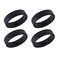 ANNEFIT Watch Bands Keeper 4PCS Leather Watch Straps Replacement Loops 22mm Black