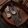 Archer Watch Straps Canvas Quick Release Watch Bands Navy Blue 18mm