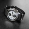 Archer Watch Straps Classic Military Style Nylon Watch Bands BlackGray 20mm