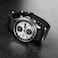 Archer Watch Straps Classic Military Style Nylon Watch Bands BlackGray 20mm