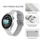 Avohome Silicone Watch BandStainless Steel BuckleQuick Releasegrey20mm