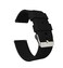 BARTON WATCH BANDS 18mm Black Soft Silicone Quick Release Straps
