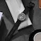 BISONSTRAP Mens Nylon Watch Bands TwoPiece Military Watch Straps Quick Release Brushed Buckle 19mm Black Black Buckle