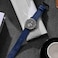 BISONSTRAP Mens Nylon Watch Bands TwoPiece Military Watch Straps Quick Release Brushed Buckle 20mm Blue Black Buckle