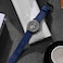 BISONSTRAP Mens Nylon Watch Bands TwoPiece Military Watch Straps Quick Release Brushed Buckle 20mm Blue Black Buckle