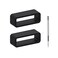 Chimei Rubber Watch Band Loop Sillicon Watch Strap Keeper Replacement Holder Ring 22mm