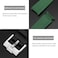 Danxancy Bands for Moonswatch WatchCurved End Rubber Watch Strap Compatible with Omega Swatch Moonswatch Speedmaster Planet Series Replacement Band for Men Women