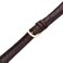 Hadley-Roma HadleyRoma 19mm Mens Leather Watch Strap ColorBrown Model MSM717RB 190
