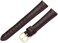 Hadley-Roma HadleyRoma 19mm Mens Leather Watch Strap ColorBrown Model MSM717RB 190