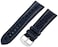 Hadley-Roma HadleyRoma Mens MSM907RF200 20mm Blue Genuine Leather Watch Strap