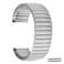 Hearkent 20mm Expansion Watch BandsStainless Steel Elastic WatchbandsUnisexSilver