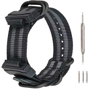 Lijinlan Strap Compatible with Casio GShock Men Nylon Replacement Watch Band for GShock DW5600GWM5610DW6900DW9052GW100GA100GD120GA400