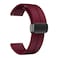 LYSMVIVI Soft Silicone Magnetic Watch Band 22mm 20mm 19mm 18mm 16mm with Quick Release Adjustable Sport Replacement Strap for Men Women