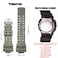 MCXGL 16mm Resin Strap Replacement for GShock ga110 ga100 ga120 gd100 g8900 Mens Rubber Watch Band