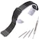 MCXGL 18mm Stainless Steel Strap Compatible with Casio A700W A158WA A168WA AE1000 Classic Bracelet Unisex Replacement Watch Band black