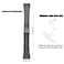 MCXGL 18mm Stainless Steel Strap Compatible with Casio A700W A158WA A168WA AE1000 Classic Bracelet Unisex Replacement Watch Band black