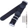 MCXGL Heavy duty nylon watch strap Adapter 16mm Replacement for GShock Dw5600 GW6900 GA110 GA120 GA100 mens watch band