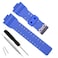 MyTime Natural Resin Replacement Watch Band Strap for Casio Mens GShock GD120GA100GA110GA100C Cross PatternBlue