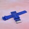 MyTime Natural Resin Replacement Watch Band Strap for Casio Mens GShock GD120GA100GA110GA100C Cross PatternBlue
