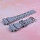 MyTime OliBoPo Natural Resin Replacement Watch Band Strap for Casio Mens GShock GD120GA100GA110GA100C Cross PatternGrey