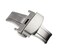 RECHERE 22mm Silver Brushed Matte Push Button Butterfly Deployment Clasp For Leather Watch band Strap