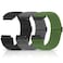 Relting Compatible with 16mm 18mm 19mm 20mm 22mm 24mm Watch Bands Quick Release Replacement WristbandAdjustable Stretchy Nylon Solo Loop Straps Fabric Braided Sport Elastic Bands for Men Women
