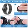 Relting Compatible with 16mm 18mm 19mm 20mm 22mm 24mm Watch Bands Quick Release Replacement WristbandAdjustable Stretchy Nylon Solo Loop Straps Fabric Braided Sport Elastic Bands for Men Women
