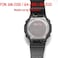 WRISTARMOR Replacement Strap Compatible with Casio GM2100 Black Resin Band Watch GM2100 Mens Wristband Black buckle