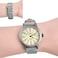 Ritche Quick Release Leather Watch Band 18mm 20mm 22mm Genuine Watch Strap for Men and Women Suede Grey Silver 22 mm Classic