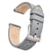Ritche Quick Release Leather Watch Band 18mm 20mm 22mm Genuine Watch Strap for Men and Women Suede Grey Silver 22 mm Classic