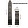 WRISTARMOR SGW100 Series Resin Strap Compatible with Casio SGW100 Replacemnet Strap Mens Waterproof Watch Band Silver buckle