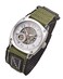 STUNNING SELECTION ALPINE Sporty Padded Nylon Fabric watch band 20mm blackgreen