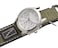 STUNNING SELECTION ALPINE Sporty Padded Nylon Fabric watch band 20mm blackgreen